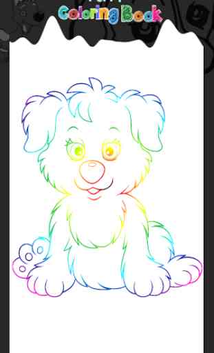 Puppy Coloring Book 1
