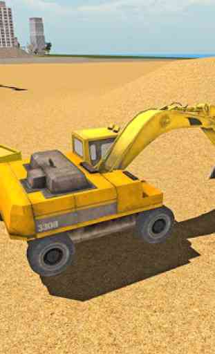 River Sand Excavator Sim 2016 3