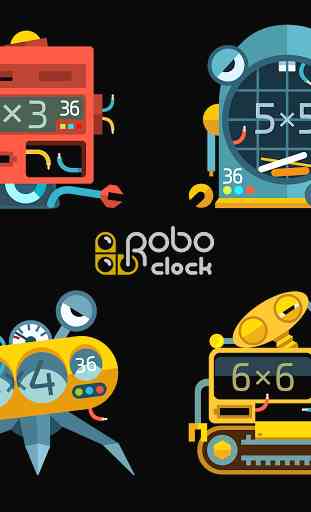 RoboClock Animated Watch Face 2