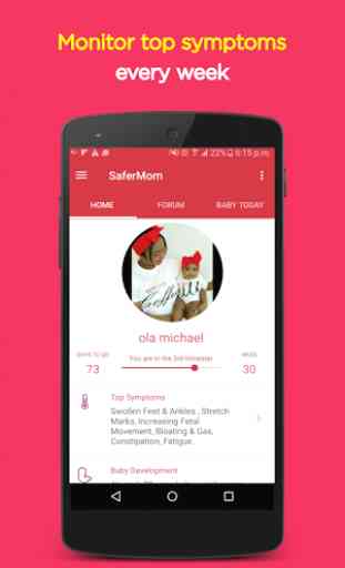 SaferMom: Pregnancy App 4