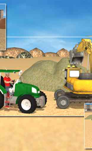 Sand Tractor Transporter Sim 2