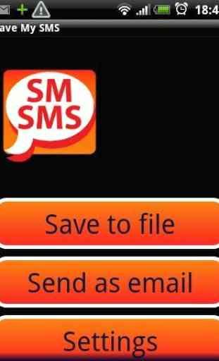 Save My SMS 1