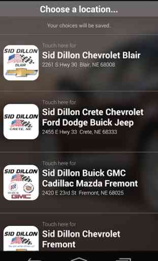 Sid Dillon DealerApp 1