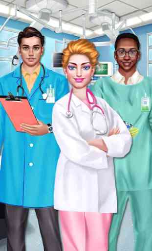 Surgery Doctor Girl Salon Game 1