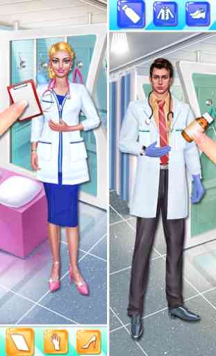 Surgery Doctor Girl Salon Game 2