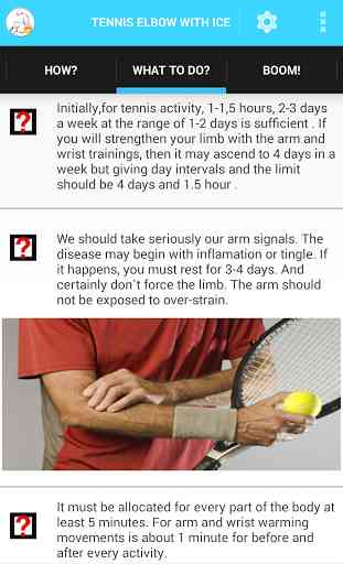 Tennis Elbow with Ice 2