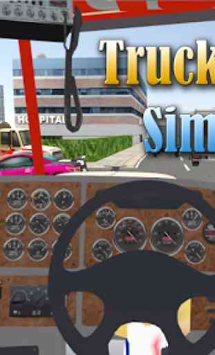 Truck Driving Simulator 3D 2