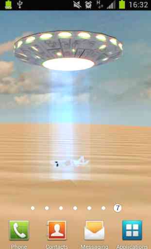 UFOS over Egypt Live Wallpaper 4