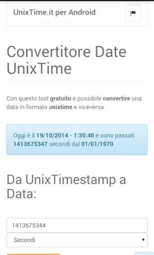 Unix time converter 1