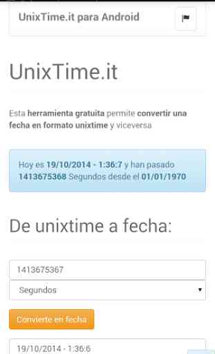 Unix time converter 2