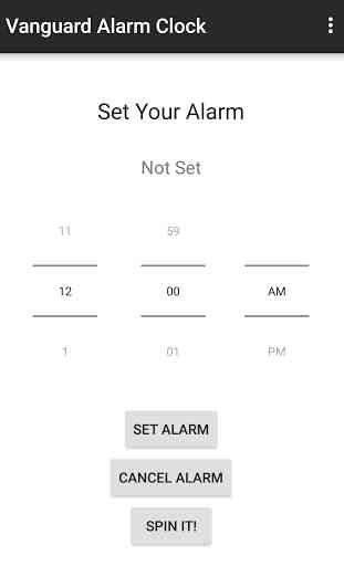 Vanguard Alarm Clock 1