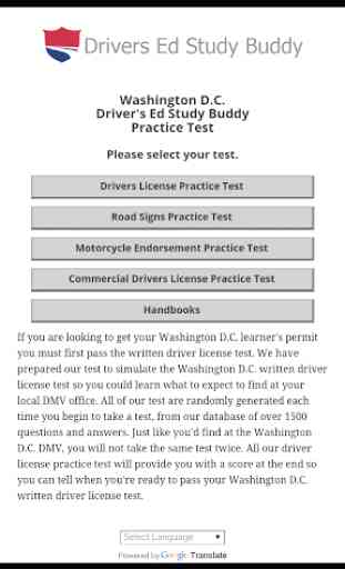 Washington DC Driver License 1