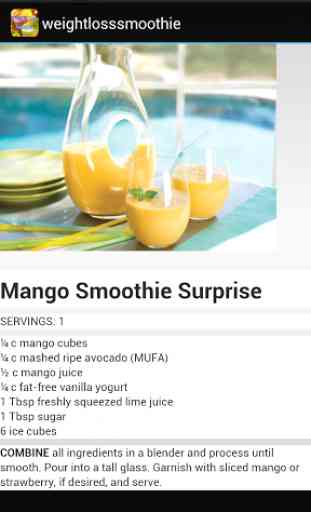 weight loss smoothie 4