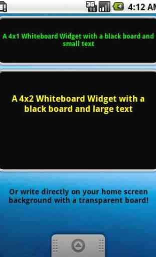 Widget Notes - Whiteboard 2