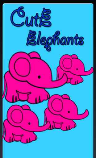 Baby Elephants Gif Wallpapers 1