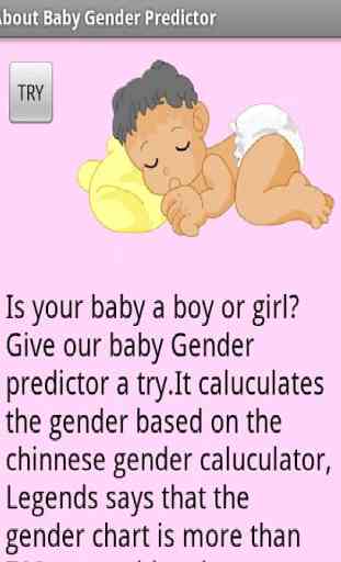 Baby Gender Predictor 1