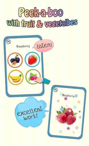 Baby Learning Card - Fruit 3