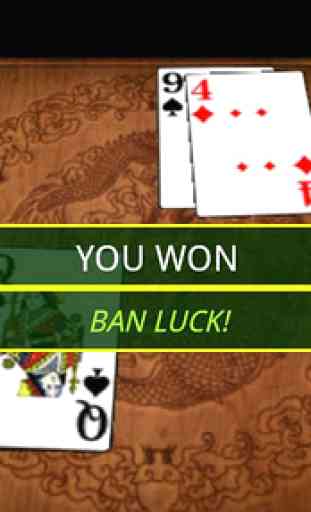 Ban Luck 3D Chinese blackjack 4