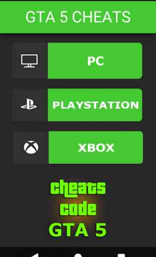 Cheat Codes for GTA 5 1