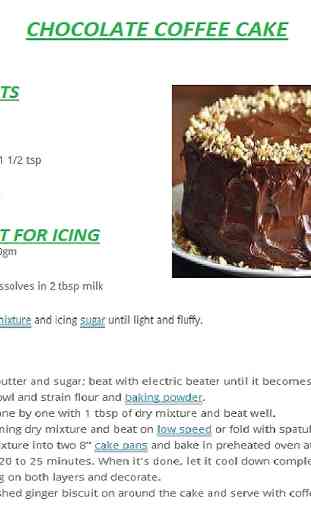 Chocolate Cake English Recipes 1