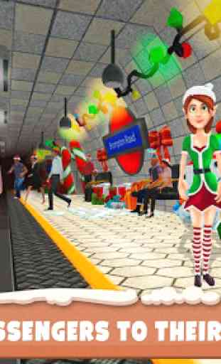 Christmas Train Driving Sim 3