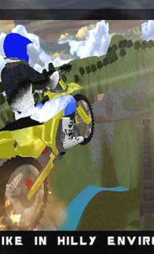 Dirt Bike Racer Up Hill 3D Sim 1