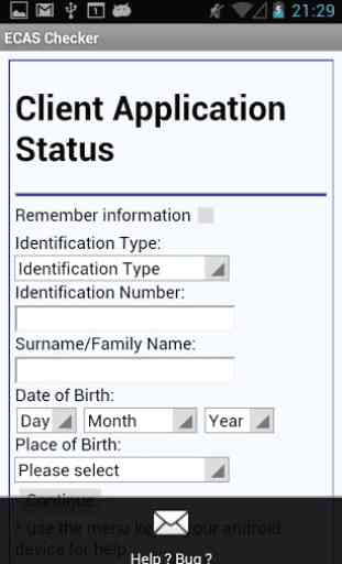 e-CAS application status 2
