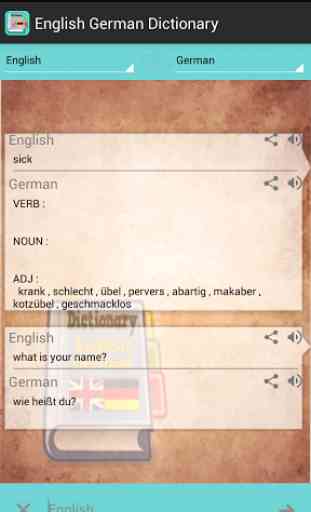 English German Dictionary 3