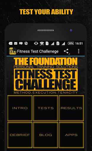 Fitness Test Challenge 1