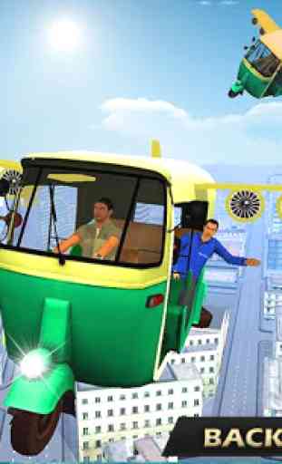 Flying Tuk Tuk Auto Rickshaw 1