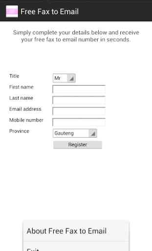Free Fax to Email SA (New!) 2