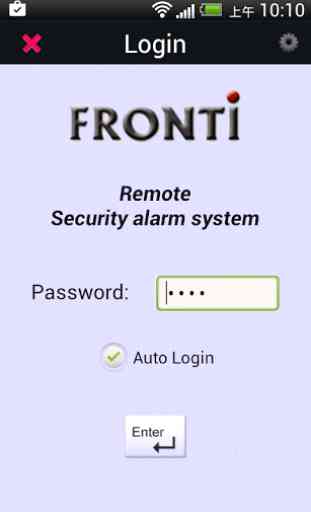 Fronti Alarm Setting app 1