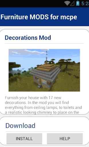 Furniture MODS for mcpe 4