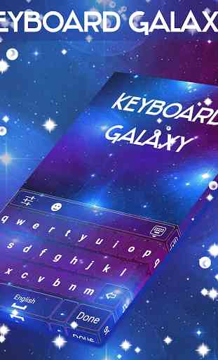 Galaxy Keyboard Theme 1