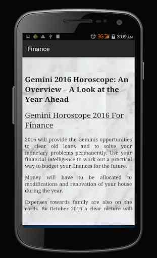 Gemini Horoscope 2016 4