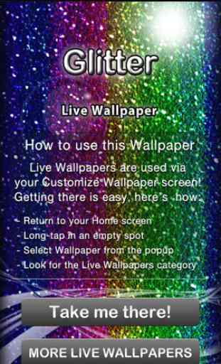 Glitter Live Wallpaper 1