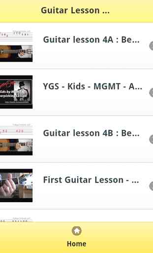 Guitar Lesson for Kids 1