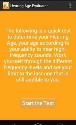 Hearing Age Evaluator 1
