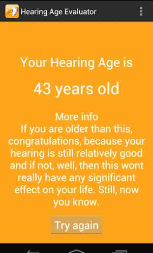 Hearing Age Evaluator 3