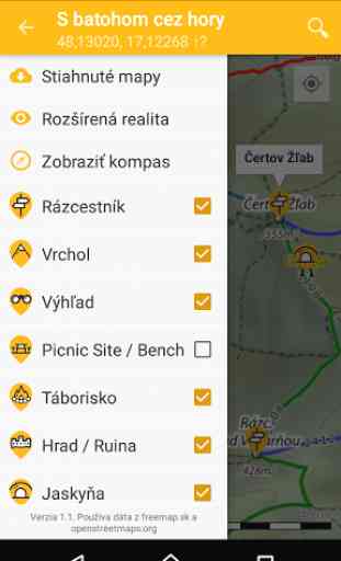 Hiking Slovakia - Tourist Map 3