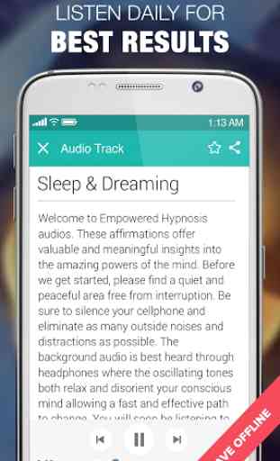 Hypnosis for Sleep & Dreaming 4