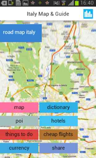 Italy Offline Road Map 1