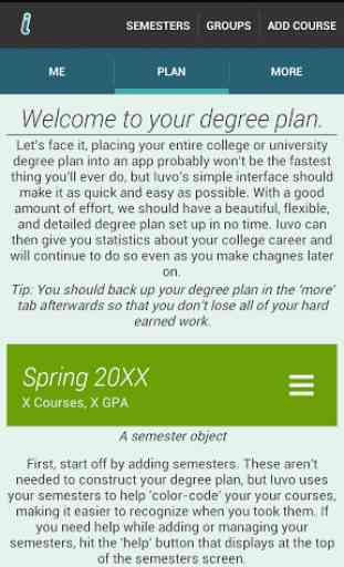 Iuvo: GPA, Degree Plan Tracker 2