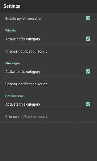 Notifications for Facebook 2