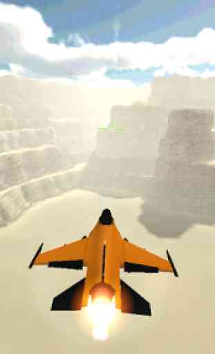 Orange Jet Fighter 3