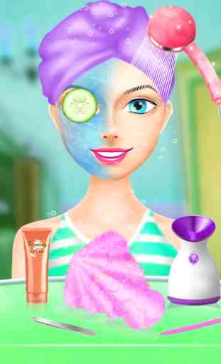 Princess Frozen Makeup salon 2