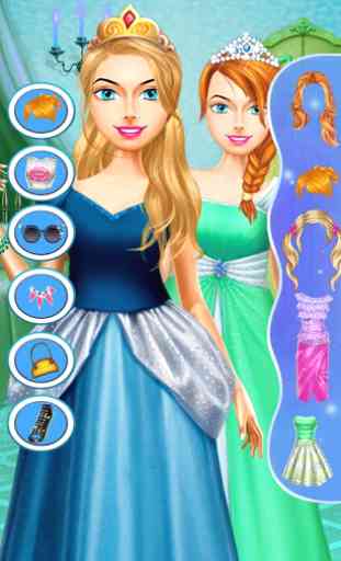 Princess Frozen Makeup salon 4