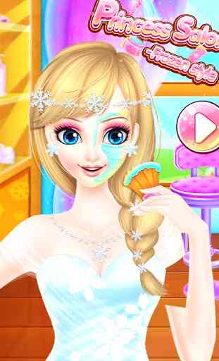 Princess Salon - Frozen Style 1