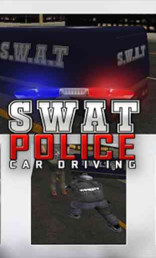 SWAT Police Car Driving 3D 4