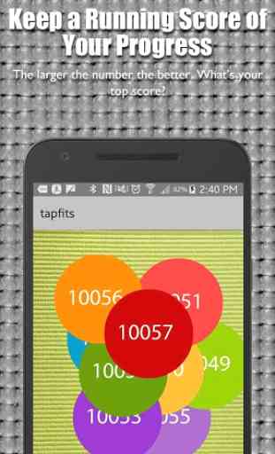 TapFits FREE Burn Calories App 2